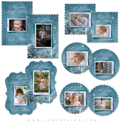 Die Cut Card Design Set - Winter Wonderland