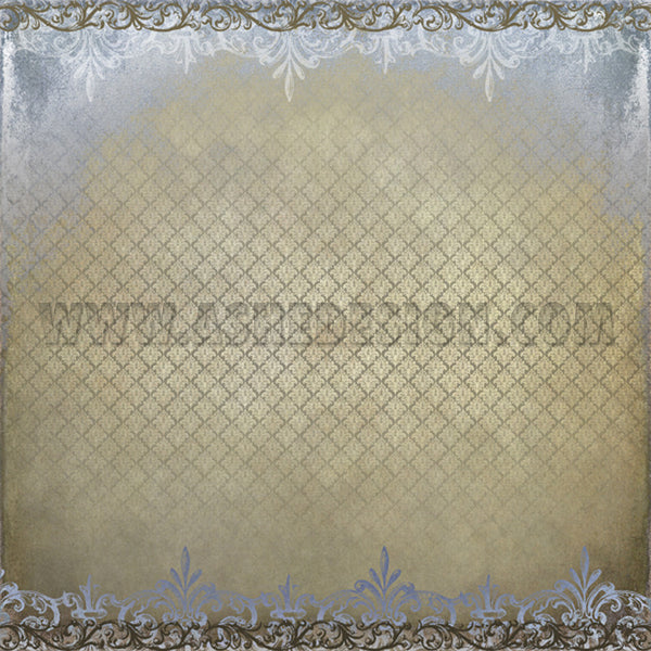 Digital Designer Paper Set - Antique Damask