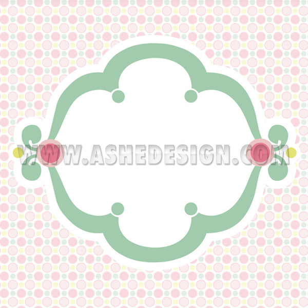 Ashe Design | Digital Designer Paper1 | Bubble Gum Pink