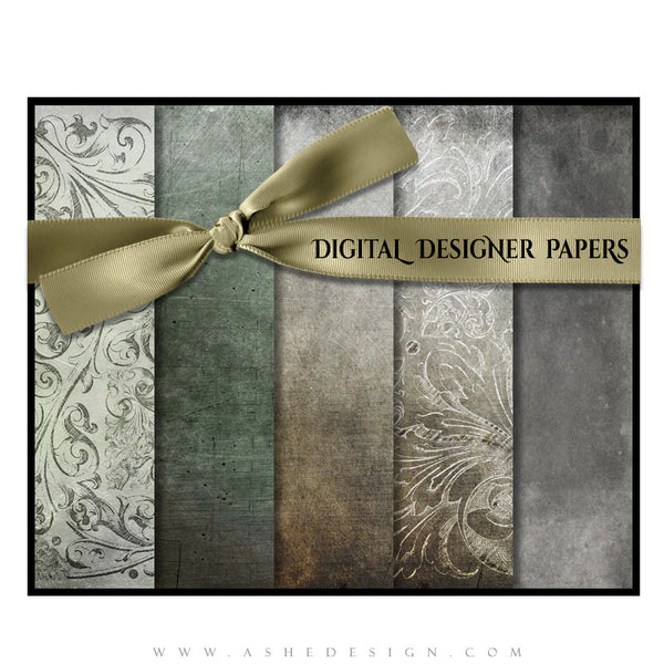 Digital Designer Paper Set - Chalkboard