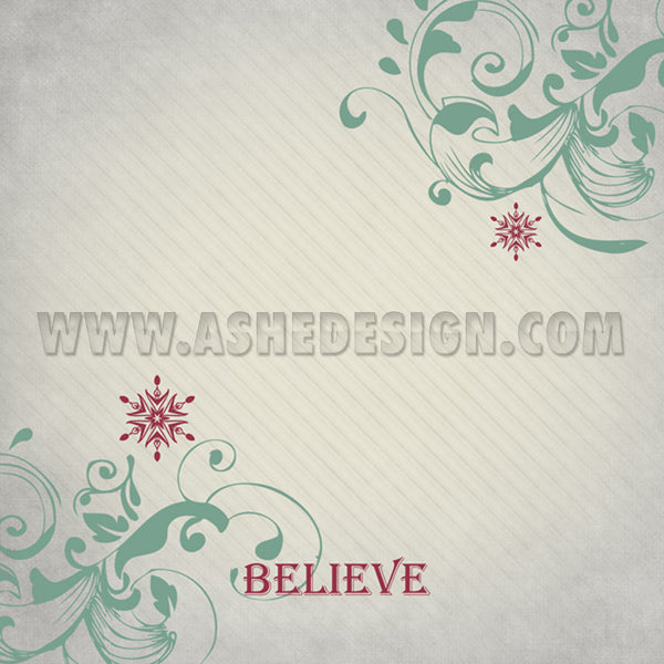 Digital Designer Paper Set - Christmas Magic