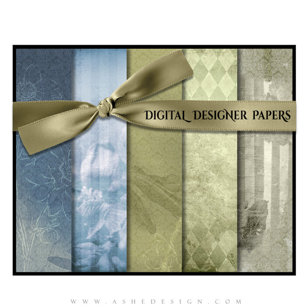 Digital Designer Paper Set - Flowers (Vol. 2)