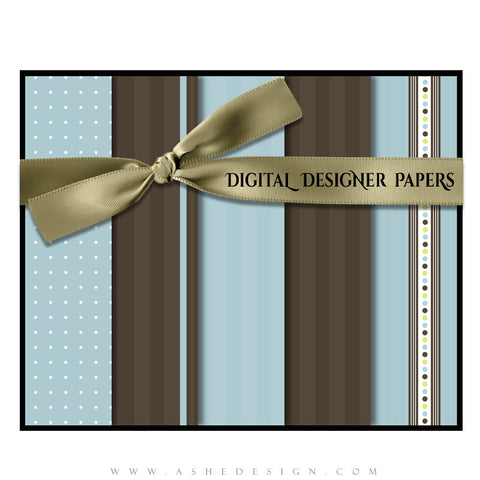 Digital Designer Paper Set - Griffin Michael