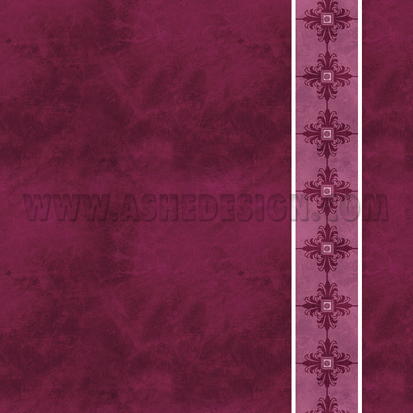 Digital Designer Paper Set - Plum Pudding