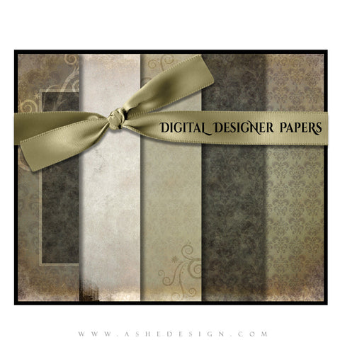 Digital Designer Paper Set - Shabby Chic