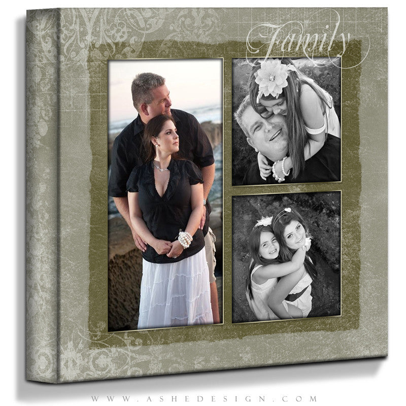 Ashe Design | Cameo 16x16 Gallery Wrap