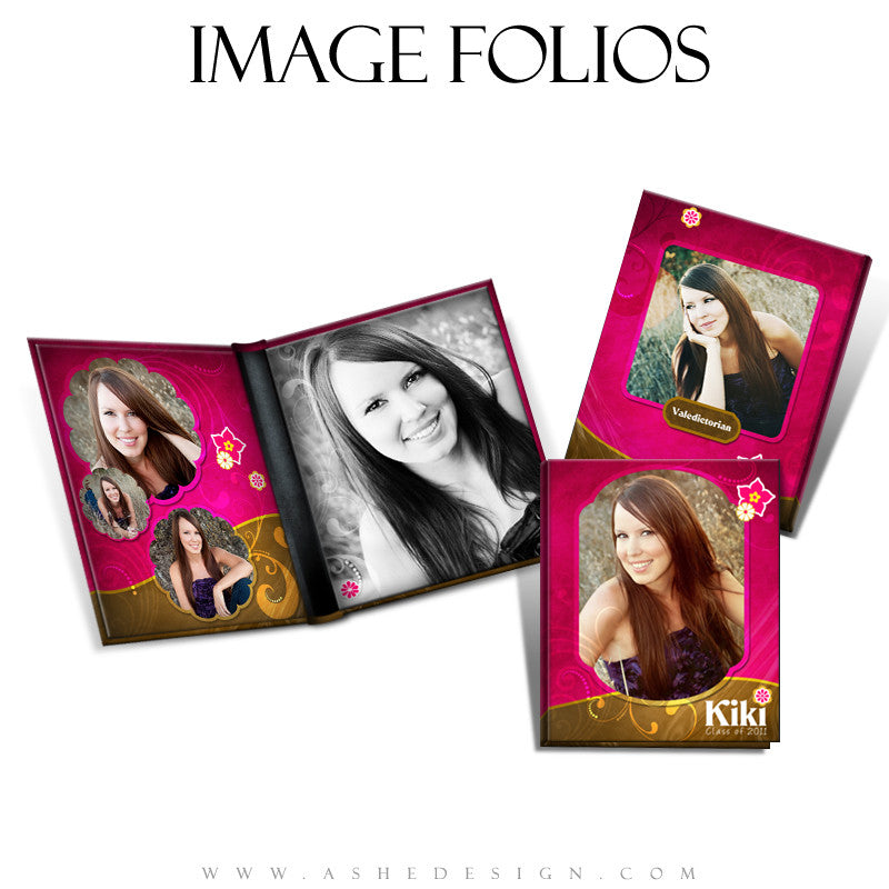 Image Folio Design - Chocolate Raspberry Swirl