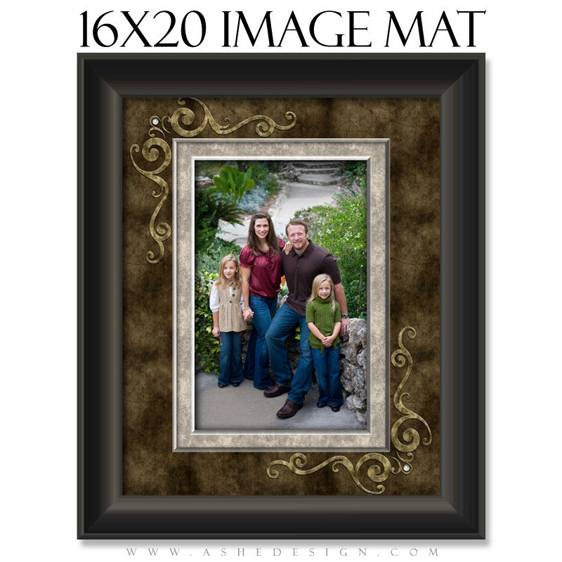 Image Mat Design (16x20) - Embossed