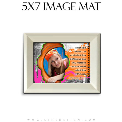 Image Mat Design (5x7) - Neon