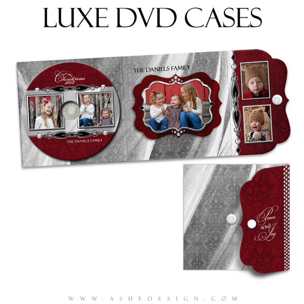 Luxe DVD Case & Label Designs - Christmas Bling