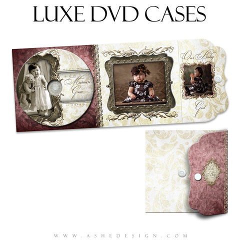 Luxe DVD Case & Label Set - Madison Grace