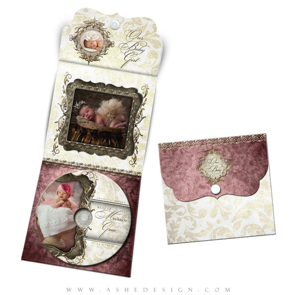 Luxe DVD Case & Label Set - Madison Grace