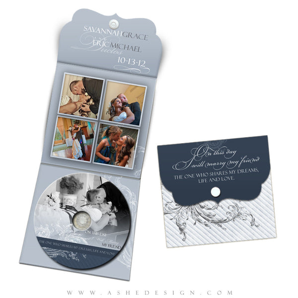 Luxe DVD Case & Label Set - Wings Of Love