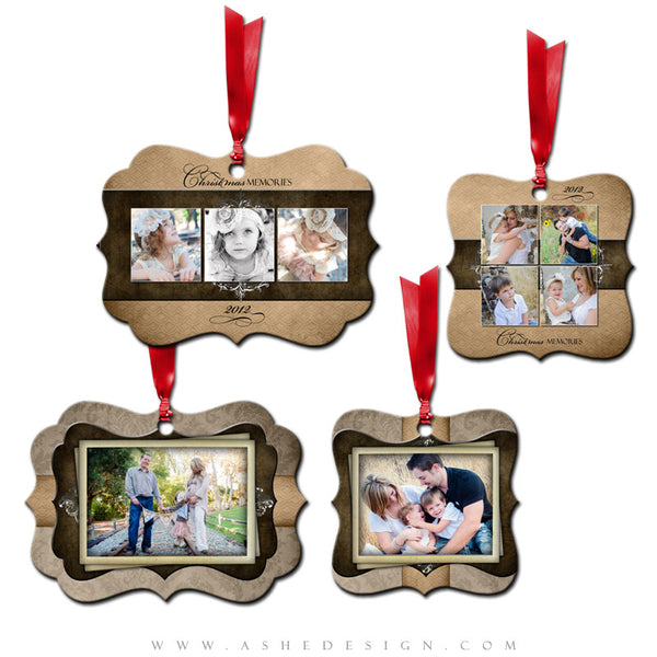 Metal Ornament Design Set - Chocolate Silk