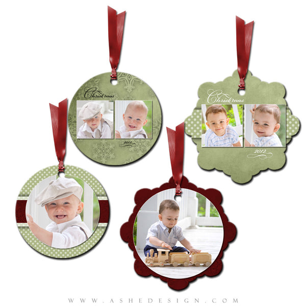 Metal Ornament Design Set - Dear Santa