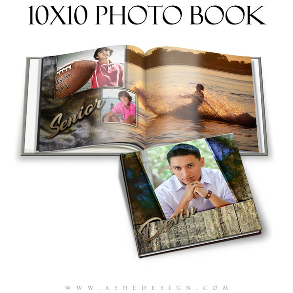 Senior Boy Photo Book (10x10) - Devin Patrick