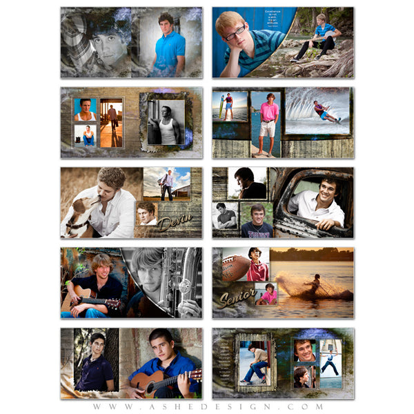 Senior Boy Photo Book (10x10) - Devin Patrick