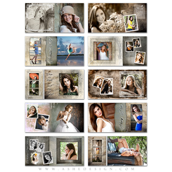 Ashe Design | Senior Girl 10x10 Photo Book | Macy Mae pages
