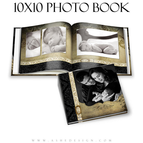 Christmas Family Photo Book  (10x10) - Rejoice