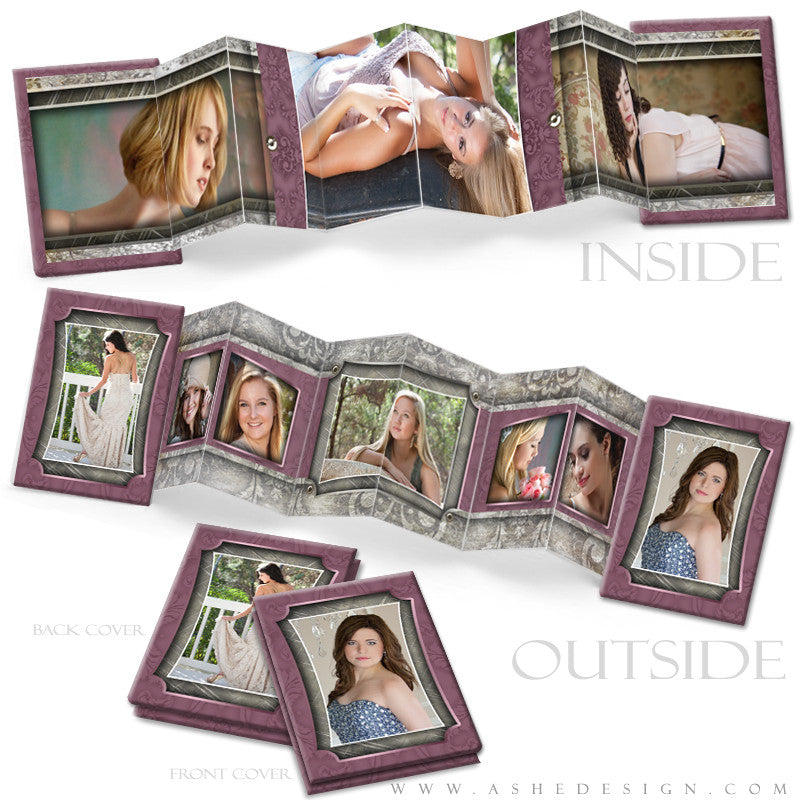 Photo Book Design Template (2.5x3.5 Wallet Accordion) - Natalie Marie