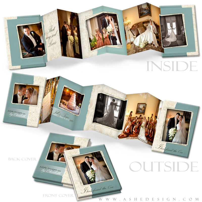 Photo Book Design Template (2.5x3.5 Wallet Accordion) - Soul Mate