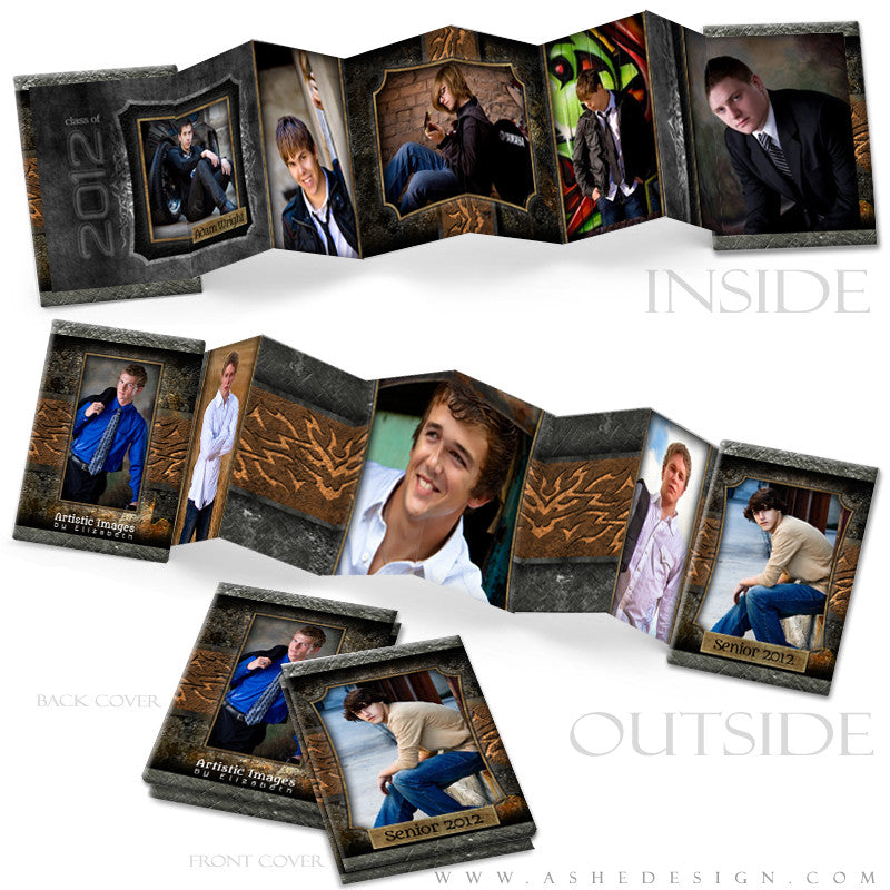 Photo Book Design Template (2.5x3.5 Wallet Accordion) - Tattooed