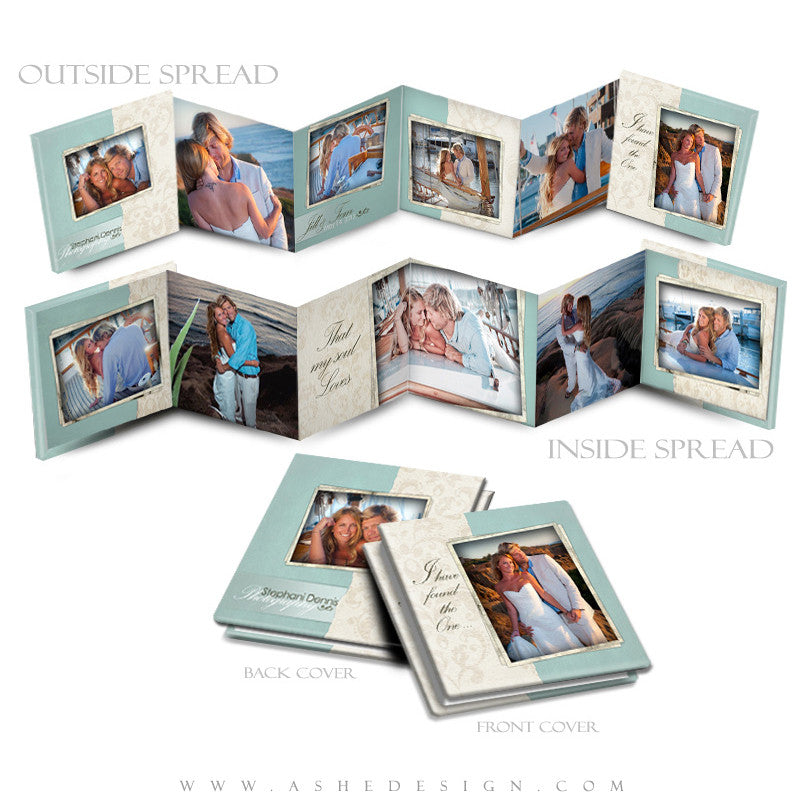 Photo Book Design Template (3x3 Accordion Mini) - Soul Mate