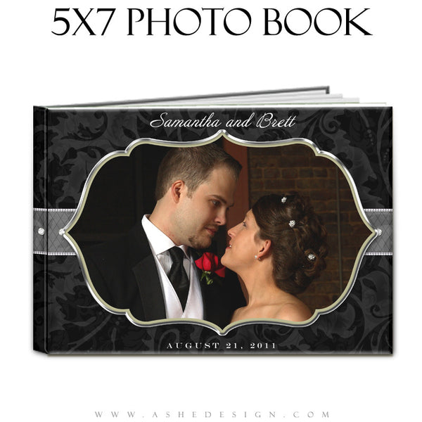 Photo Book Design Template (5x7) - Classic Black & White 2011