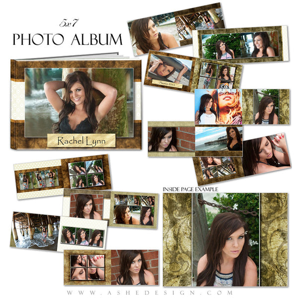 Senior Girl Photo Book (5x7) - Rachel Lynn