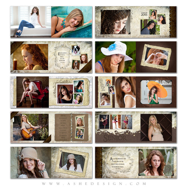 Photo Book Design Template (8.5x11) - Kyra Ann