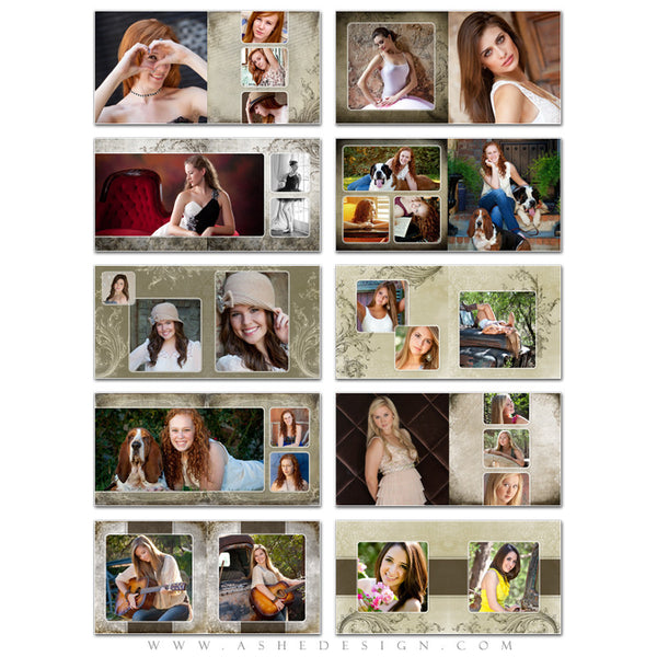 Photo Book Design Template (8x8) - Catherine Alise