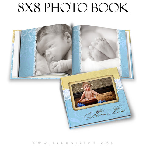 Photo Book Design Template (8x8) - Milan Lucas