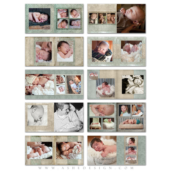 Photo Book Design Template (8x8) - Parker Elliott