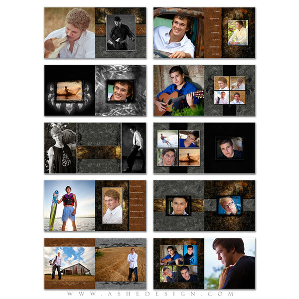 Photo Book Design Template (8x8) - Tattooed