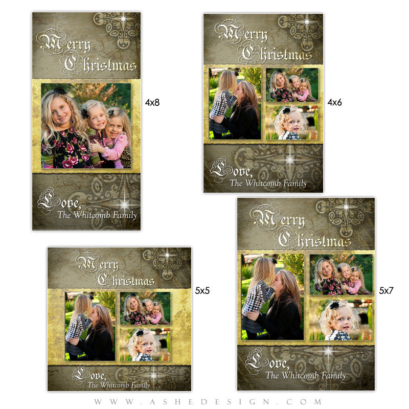 Christmas Photo Card Set - First Night