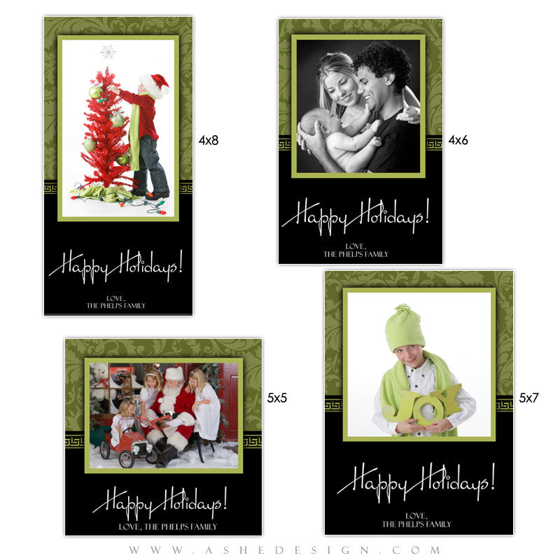 Christmas Photo Card Set - Sophisticated
