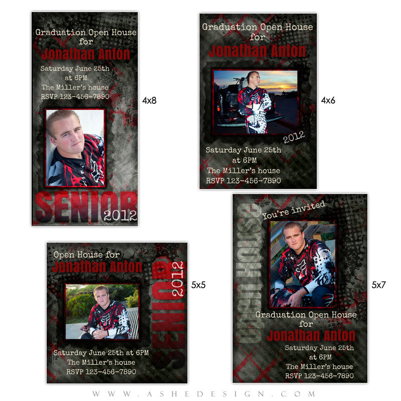 Photo Card Design Set - Special Elite