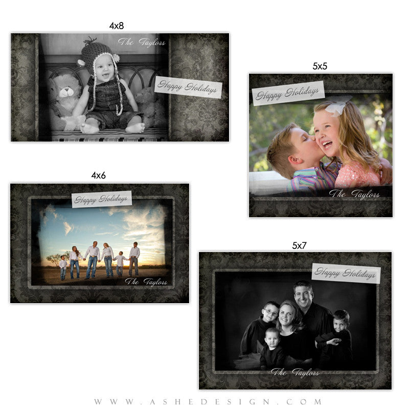 Christmas Photo Card Set - Timeless