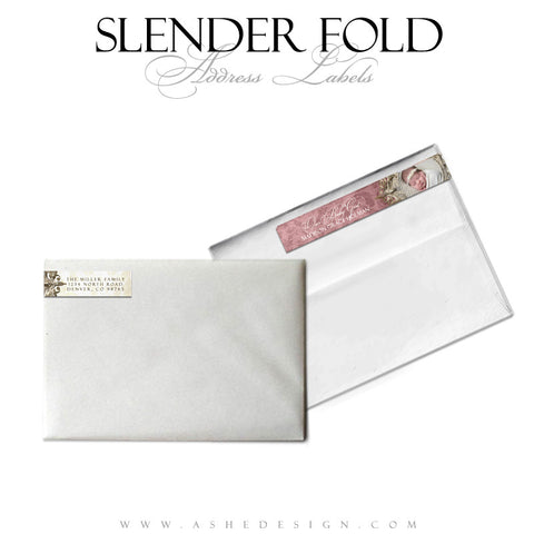 Slender Fold Address Label Designs - Madison Grace