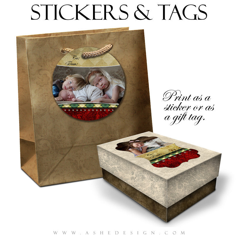 Sticker Design Set - Christmas Couture