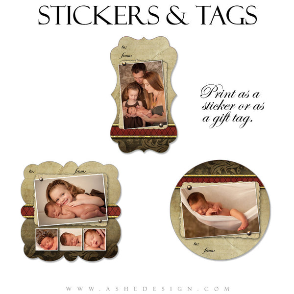 Sticker Design Set - Ginger Bread