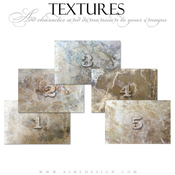 Ashe Design | Granite Texture Overlays