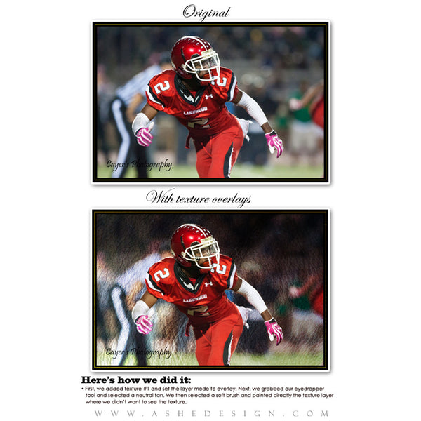 Ashe Design | Leather Texture Overlays