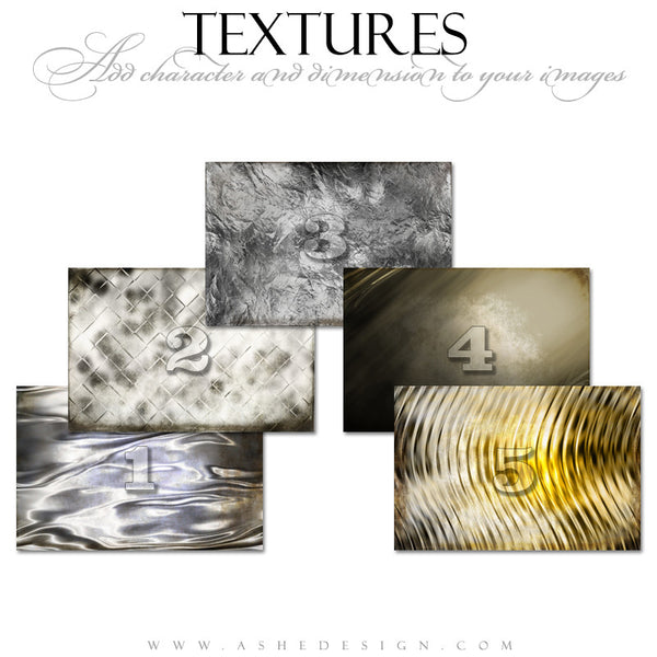 Ashe Design | Shine Texture Overlays