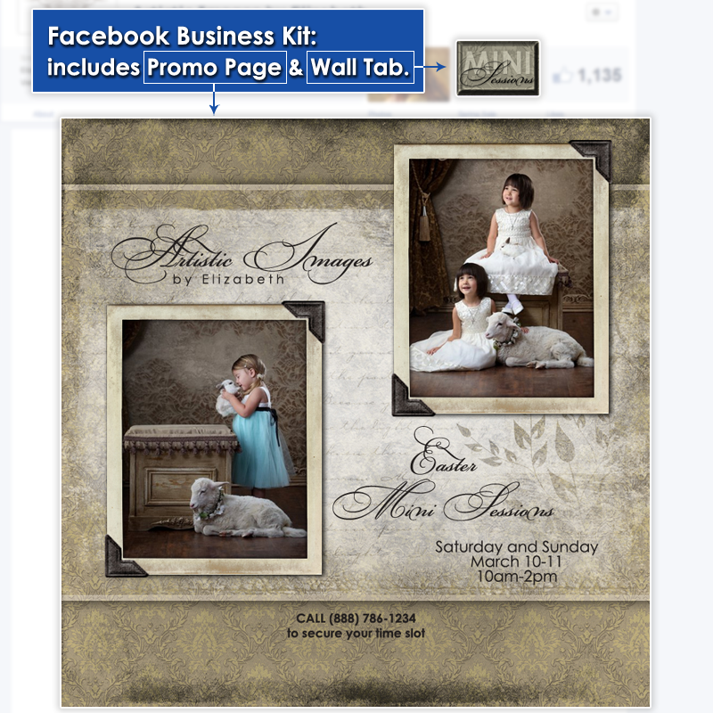 Timeline Business Kit Design - Aged Damask