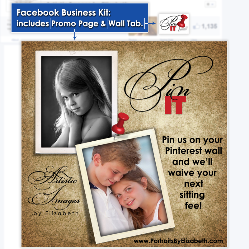 Timeline Business Kit Design - Pin It