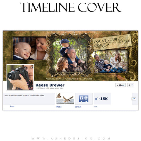 Timeline Cover Design - Blessings