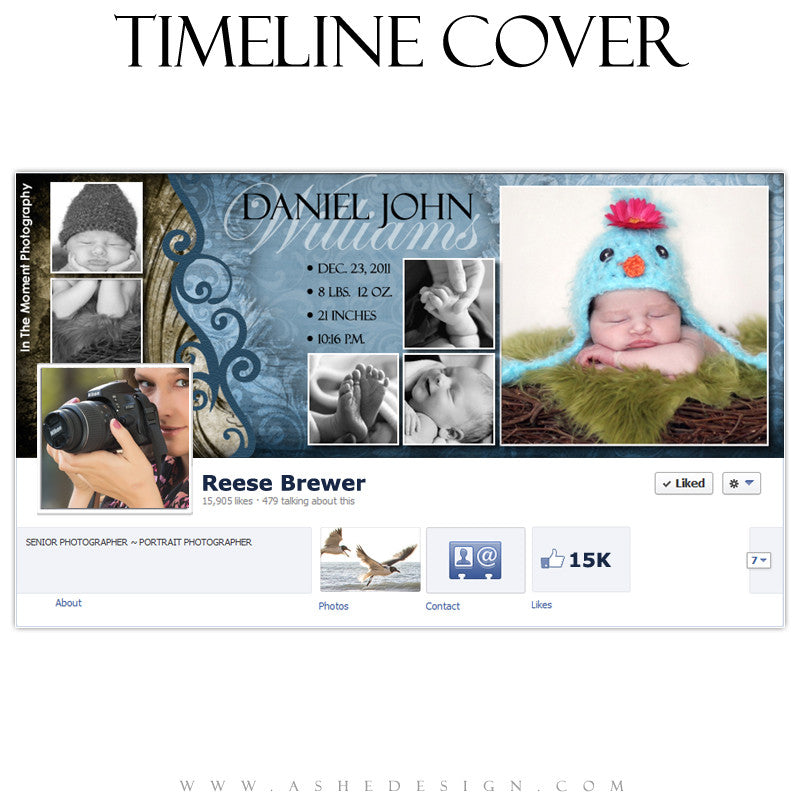 Timeline Cover Design - Daniel John