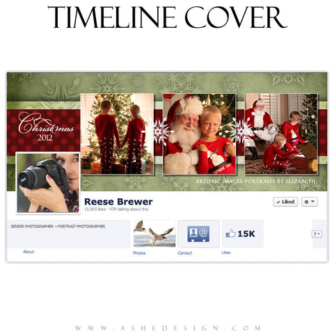 Timeline Cover Design - Dear Santa