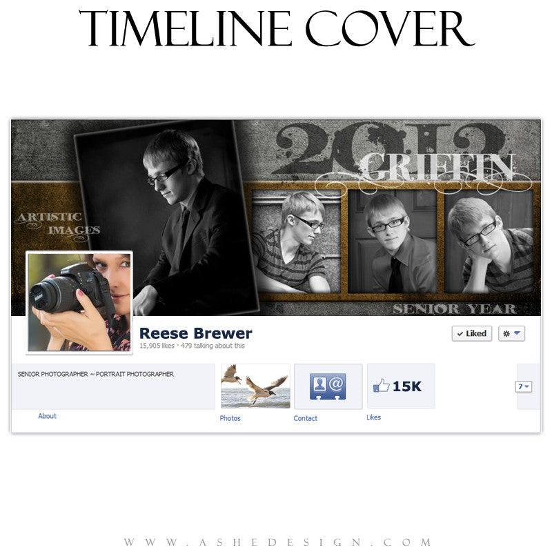 Timeline Cover Design - Inked